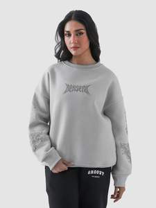 สเวตเชิ้ตสำหรับทุกเพศเสื้อกีฬาแขนยาวพิมพ์ลายหน้าจอคุณภาพพรีเมี่ยมปรับแต่งได้ทันสมัย - Product Image 3