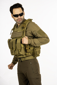 Service OEM Gilet tactique robuste avec fermeture à dégagement rapide pour grimpeurs de falaises, type de fermeture de plaque - Product Image 3