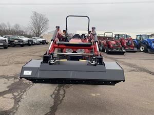 Tracteur à roues d'occasion MASSEY FERGUSON 2860M 2024, 55 CV, avec moteur, pompe à engrenages, boîte de vitesses et roulement pour vidéo - Product Image 3