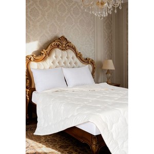 Varol 100% Pure Cotton Duvet Luxury Double <b>Quilted</b> for Winter Home Use 195x215 cm with Fabric Bag - Product Image 1