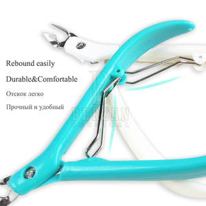 Pinza de uñas recubierta de Color de acero inoxidable de alta calidad profesional a la venta al mejor precio - Product Image 5