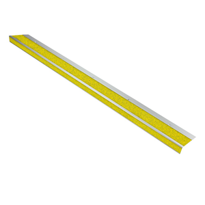 Profilo per bordi di scala universale, giallo, 1000 x 90 x 33mm (L x P x H) - TKPUN1000-PU - Product Image 1