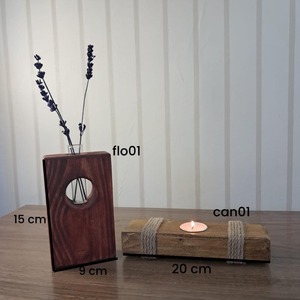 Bougeoir en bois à six colonnes, idéal pour la décoration intérieure, centre de table et éclairage festif, fabriqué à la main en Inde - Product Image 5