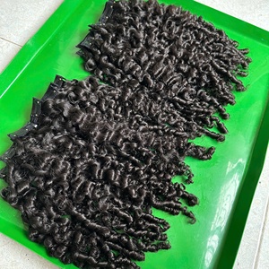 ผมหยิกหยักศกไม่สามารถตรวจจับได้ HD ลูกไม้หน้าผาก13X6ลูกไม้ปิดผมมนุษย์ปิดหูบาง - Product Image 2