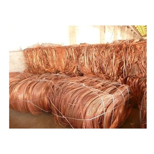 99.99% 99.97% Molino de alambre de cobre brillante desnudo-chatarra de cable de cobre de bayas de fábrica - Product Image 4