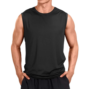 Bonne qualité solide sans manches sport débardeur personnalisé hommes basket-ball entraînement Fitness confortable Gym gilets chemise - Product Image 4