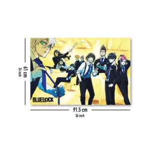 Affiche d'anime Blue Lock - Isagi Nagi Bachira Yukio & Chigiri - Product Image 3