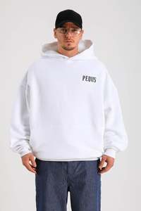 Servicio OEM personalizado de gran tamaño de algodón pesado de los hombres de 3 hilos Sudadera con capucha de lana Invierno 2024 Tendencia Oferta al por mayor de alta calidad - Product Image 2