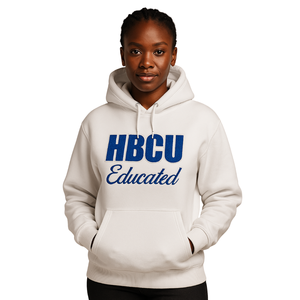 Hbcu เสื้อฮู้ดสวมหัวสีขาว Zeta phi Beta มีฮู้ดปัก chenille กรีก soreity Divine COLLEGIATE - Product Image 1