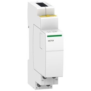 Per SCHNEIDER ELECTRIC A9C15924 Acti 9 IACT-24V DC Contatto di controllo e ausiliario 1 NO compatibile con interfaccia PLC Ti24 - Product Image 1