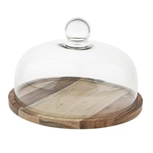 high quality wooden <b>cake</b> stand Handmade Wedding Decors Table Wooden <b>Cake</b> Platter Stand with Glass Top Wholesale Manufacturer - Product Image 1