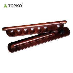 TOPKO <span class=keywords><strong>Porte</strong></span>-bâton de <span class=keywords><strong>billard</strong></span> <span class=keywords><strong>mural</strong></span> en bois massif Cadre de boule en bois massif à 7 trous Étagère suspendue pour <span class=keywords><strong>queue</strong></span> de <span class=keywords><strong>billard</strong></span> Supports pour bâtons de <span class=keywords><strong>billard</strong></span> - Product Image 5