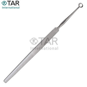 Cureta dérmica de zorro, punta redonda, 1mm, dermatología quirúrgica, Podología de acero inoxidable, raspador de lesiones cutáneas, biopsia, eliminación de verrugas, curetaje - Product Image 4