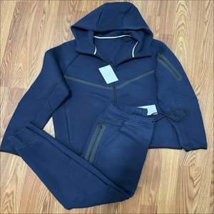 Conjunto Deportivo OEM Unisex de Invierno, Transpirable, Ecológico, con Capucha, Sudadera y Pantalones de Chándal para Entrenamiento - Product Image 2