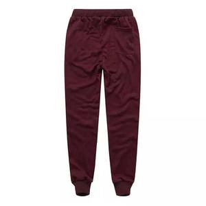Pantalons de jogging en toile 100% coton, écologiques, respirants, décontractés, taille mi-haute, coupe droite, sur mesure, pour hommes, best-sellers - Product Image 2