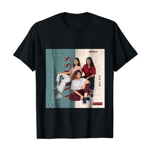 T-shirts personnalisés Tissu écologique en coton biologique 280 GSM Service OEM Impression DTG Conception personnalisée Fournisseur en vrac du Bangladesh - Product Image 5