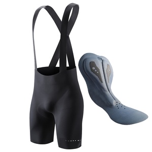 Pantalones personalizados con pechera para ciclismo para hombre, ropa para exteriores, 6 horas de ciclismo, mallas acolchadas con pechera para montar, pantalones cortos con pechera para bicicleta - Product Image 3