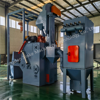 Máquina automática de granallado/cinturón de seguimiento/máquina de granallado continuo
