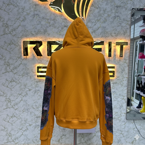 Sweat à capuche à fermeture éclair de haute qualité, personnalisé, tendance, vendu en gros, imprimé, fabriqué en usine, prix bas, sweat à capuche pour hommes, sweat à capuche pour hommes - Product Image 2