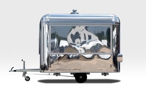 Mobile Food Truck 4.8m Aluminum Body Single Axle Motorized Prep Space Rust Resistant 2 Compartment <b>Sink</b> 2-Year Warranty for - Product Image 2