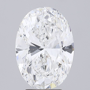 Diamant de laboratoire de 6,0 carats, taille ovale, couleur F, certifié IGI, clarté VS1, marque Rising, sur mesure pour fiançailles - Product Image 1