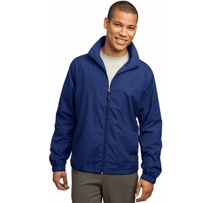 Veste de course coupe-vent personnalisée en nylon bleu foncé pour hommes, veste respirante pour hommes, coupe-vent pour automne Oem - Product Image 4