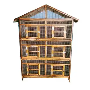 屏障预制房屋定制室内和室外使用批发宠物鸟笼长耐用锁定系统