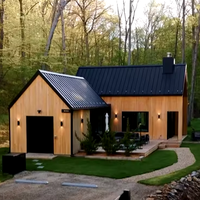Nouvelles maisons en bois modernes d'inspiration scandinave - Conceptions de cabanes et de granges à ossature bois - Garantie de plus de 5 ans
