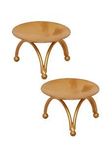 Bougeoir élégant en or Nouveau design Lampe bougie en fer tendance Meilleure finition Tailles personnalisées Centre de table Diwali et mariage - Product Image 5