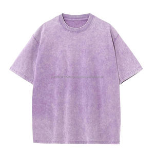 Men Premium Quality 100% Cotton Canvas Hip Hop Short Sleeve Hem Plain Dyed Breathable T Shirt Regular Fit Customized Color <b>Logo</b> - Product Image 6