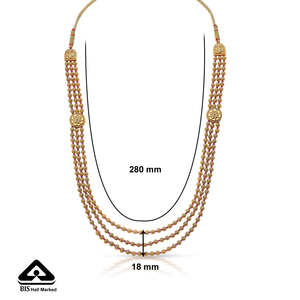 Collar Thushi de Oro de 18k con Perlas y Diamantes Vintage para Mujer - Product Image 5