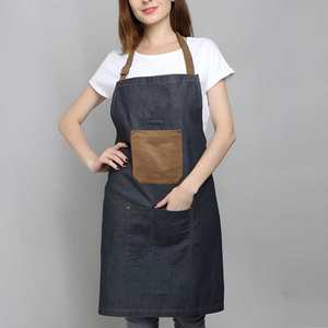 Classic <b>Denim</b> <b>Apron</b> for Kitchen & Crafting Stylish & Durable <b>Denim</b> Work <b>Apron</b> - Product Image 6