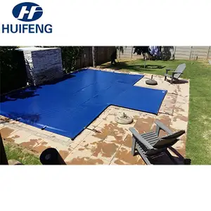 Rouleau de bâche en PVC en tissu polyester enduit de PVC 610GSM pour bâche de couverture de piscine