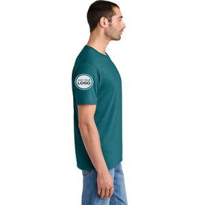 Camisetas de Bambú y Algodón con Etiqueta de Marca Personalizada, Transpirables, de Textura Suave y Contraste, Servicio DDP Gratuito - Product Image 1