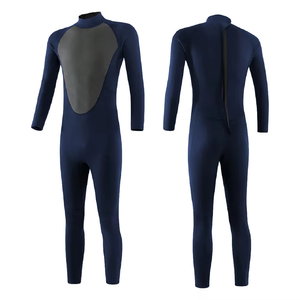 Traje de Buceo Personalizado con Cremallera en el Pecho, Traje de Neopreno de Cuerpo Entero para Hombre y Mujer, 3 mm, 4/3 mm, Trajes de Surf, Trajes de Baño Cálidos de Cuerpo Entero - Product Image 3