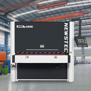 Newstec R-RD1600MM Industrial Metal Deburring Polishing Grinding Machine With Dust Collector - Product Image 1