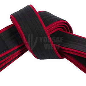 Cinturones de Artes Marciales de Poliéster/Algodón Duraderos al por Mayor 2026, Cinturones de Entrenamiento Unisex de Alta Calidad con Logotipo Personalizado - Product Image 2