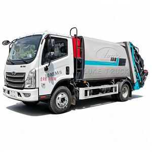 Promotion Spéciale : Camion Compacteur à Ordures Foton Forland 7CBM 4x2 Léger avec Chargement Arrière Hydraulique pour la Collecte des Déchets et l'Assainissement - Product Image 6