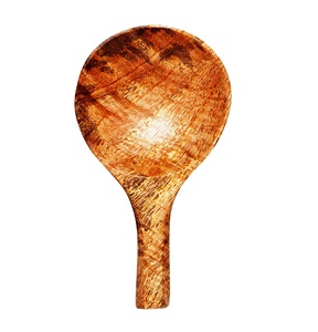 Juego de Servidores de Ensalada de Cuerno Artesanal Internacional Mirha con Hueso Blanco, Madera Natural, 2 Tenedores, Utensilios Hechos a Mano Sostenibles, Tamaño S - Product Image 4
