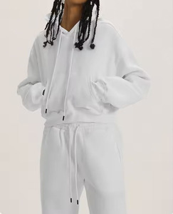 ชุดกีฬาสองชิ้นสำหรับผู้หญิงเสื้อฮู้ดพิมพ์ลายดิจิทัลสำหรับวิ่งจ๊อกกิ้งฤดูหนาว - Product Image 3