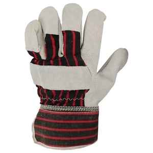 Gants de travail en cuir de chèvre, résistants aux chocs, pour le travail avec les huiles et les gaz, gants de sécurité anti-coupure, gants de mécanicien robustes avec protection, logo personnalisé - Product Image 3