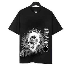 2025 nueva llegada Unisex Vintage 230gsm peso pesado Sunfaded ácido lavado Camiseta 100% algodón de alta calidad para hombres y mujeres - Product Image 3