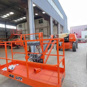 Diesel <b>Battery</b> Engine Aerial Boom Lift Table Scissor Forklift Work Platform Cherry Picker Man Lift Motor Bearing 2-Year Warranty - Product Image 1