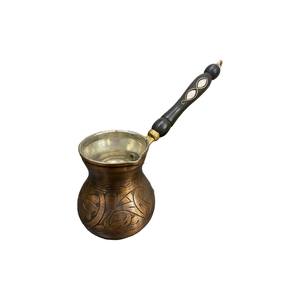 Cafetera turca de cobre con flores de lujo con mango de madera, vajilla, taza de café, hogar, Cocina, Restaurante, hotel, decoración de mesa de fiesta - Product Image 5