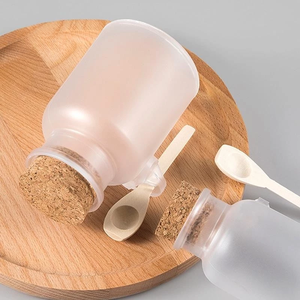 Nhà Máy Giá <span class=keywords><strong>100Ml</strong></span>/200Ml/300Ml/500Ml Matte Pet Nhựa Gia Vị Mứt Lưu Trữ Lọ Container Cho Các Loại Gia Vị Bao Bì Thực Phẩm Với Nắp - Product Image 5