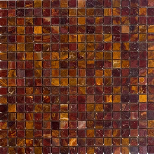 Đa màu Đỏ <span class=keywords><strong>Onyx</strong></span> đánh bóng khảm lưới gạch, nhiều màu đỏ <span class=keywords><strong>Onyx</strong></span> đánh bóng Gạch Mosaic - Product Image 2