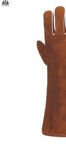 Premium High Quality Cowhide Split Leather Welding Gloves Sports Eco-Friendly Breathable Vintage <b>Spark</b> Resistant Personal - Product Image 5