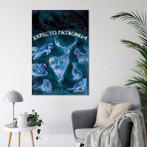 Póster de Estilo Moderno de Harry Potter 'Estoy Esperando al Patrono', Arte de Pared en Papel - Product Image 3