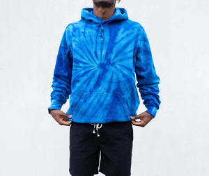 2025 Custom High Quality Tie Dye Oversized Unisex Winter Clothing Club Combed Cotton Fleece Premium Quality <b>Trendy</b> <b>Hoodies</b> men - Product Image 6