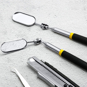 Espejo Cosmético de Acero Inoxidable Reutilizable con Función de Aumento, Espejo de Bolsillo Duradero - Product Image 6